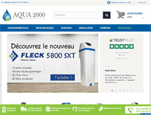 Tablet Screenshot of adoucisseur.fr